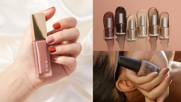 秋天裸色系指彩推薦:香奈兒、OPI、Nail Holic⋯還有塗指甲油撇步!