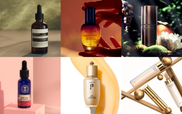 2021秋冬抗老精華液與美容油16款推薦，不僅撫紋，還要找回膨彈臉蛋好氣色