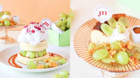 Meat Up 4款必吃白葡萄甜點巨無霸舒芙蕾及巴斯克蛋糕，還有現刨黑松露