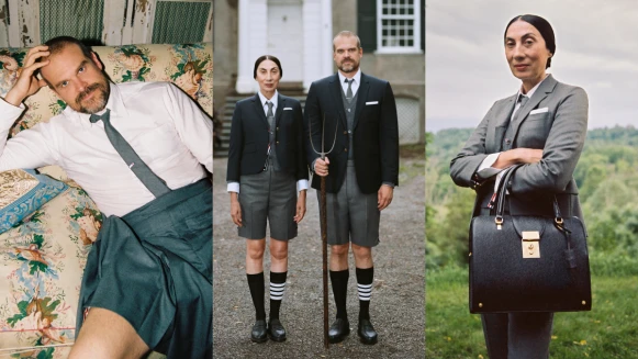 《怪奇物語》男演員 David Harbour 演繹 Thom Browne 2021秋裝系列，五大看點帶妳輕鬆了解系列故事