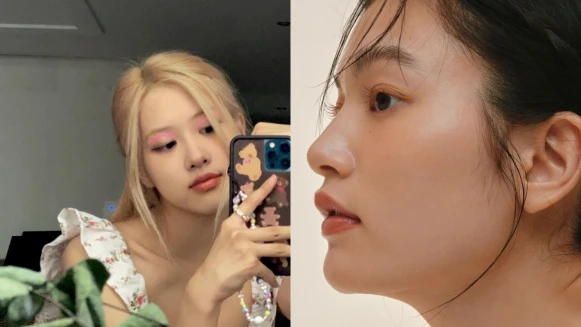 2021妝容趨勢:彩色眼線!Rose、太妍都著迷,還有懶人貼紙!