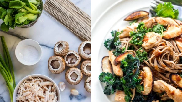 日式鮪魚涼拌高麗菜/雜蔬雞胸肉烘蛋/香菇雞燜蕎麥麵，3道低脂快手餐食譜來了！