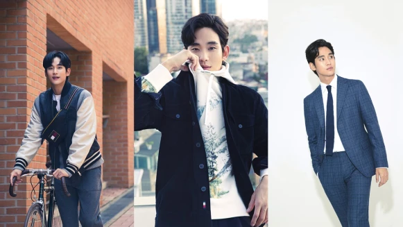 男神金秀賢成為Tommy Hilfiger品牌大使，示範羽絨外套、連帽上衣、格紋襯衫…5套男友穿搭範本