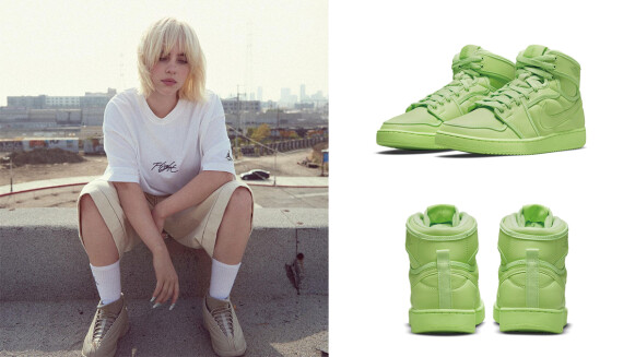 怪奇比莉X Air Jordan喬丹鞋！純素＋回收材質製作，開賣日就在這一天