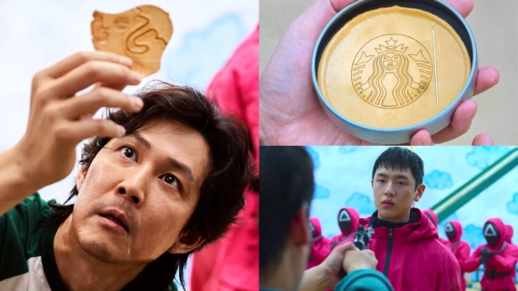 《魷魚遊戲》現象級風潮!「椪糖迷因」挑戰難度極限、○△☐名片電話竟然是真的,「他」出現僅1分鐘爆紅!