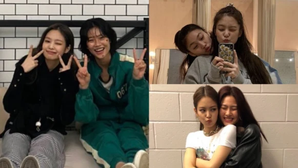 《魷魚遊戲》脫北辣妹 「姜曉」鄭好娟 和BLACKPINK Jennie是閨蜜!情深如親姐妹,片尾字幕特別感謝Jennie!