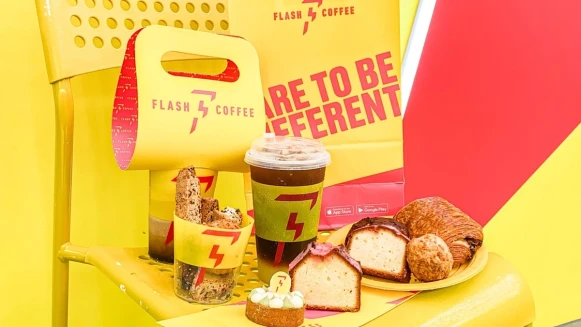 Flash Coffee插旗信義區全新7款甜點一次看！必吃酪梨塔、巴斯克蛋糕