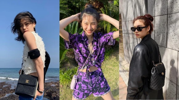 《魷魚遊戲》姜曉私下是香奈兒鐵粉，收藏珍珠鍊帶包、芭蕾粉化妝袋、經典流浪包8款超有品味的Chanel手袋