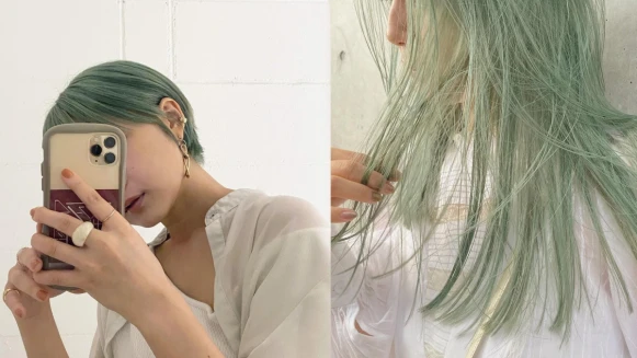 夏季髮色推薦：搶眼通透感Pale Mint！日本超流行你敢挑戰嗎？