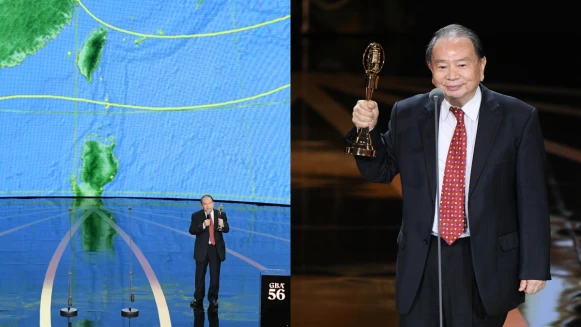 任立渝先生獲2021金鐘特殊貢獻獎:「不管雨多強、家裡淹水,我沒有一個颱風會在家裡度過。」