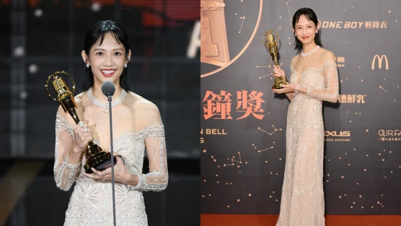 簡嫚書奪2021金鐘女配角獎:「願這世界上所有的生命都感受到愛、喜悅與自由。」