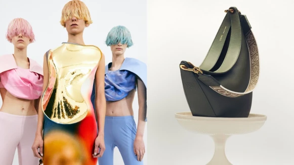 2022春夏巴黎時裝週｜Loewe大秀將身軀變成藝術創作的畫布，還有全新包款Luna問世