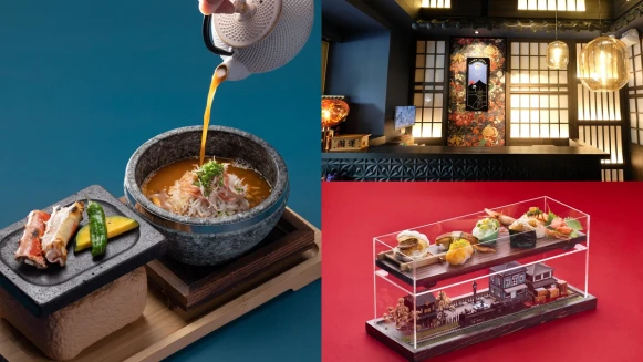 大車輪開餐酒館啦！《日料岩酒所》位於台北中山區，盒火車壽司、石鍋泡飯必吃