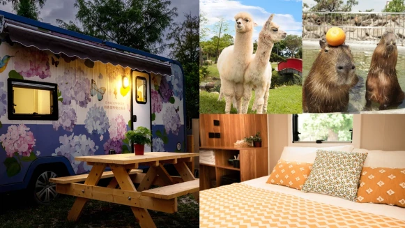 宜蘭綠舞飯店豪華露營車Chill登場！5倍劵平日0元，偽日本旅行在這裡