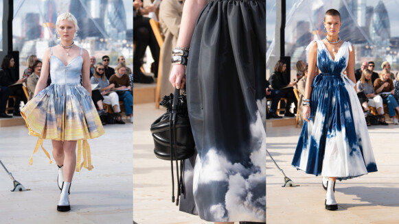 2022春夏倫敦時裝週｜Alexander McQueen變身時尚氣象員，熱賣Curve水桶包推出變奏款