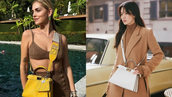 Fendi Peekaboo子母包搭法正當紅！加碼從宋慧喬的穿搭學到Peekaboo熱賣12年的三大原因