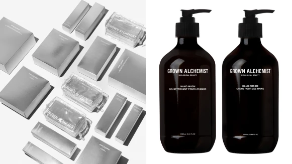 GROWN ALCHEMIST 2021聖誕首度推出銀色外盒包裝+琥珀玻璃瓶身太有質感 