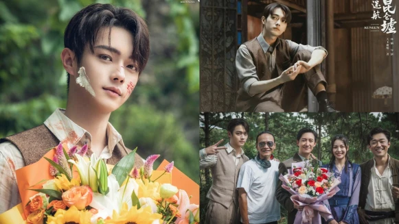 許凱重返顏值巔峰!新戲《迷航崑崙墟》剛殺青就釋出預告,路透戰損妝好撩人