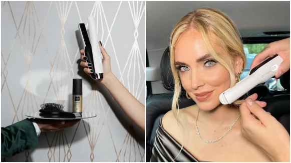 網紅Chiara Ferragni跑趴整髮私物公開！車上也能用全新ghd無線造型夾