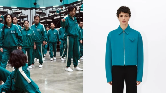 《魷魚遊戲》李政宰、鄭好娟參賽者戲服撞衫，精品牌居然推出相似款外套引發討論