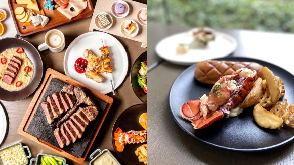 台北萬豪酒店Garden Kitchen美味回歸！蝦蟹海鮮、精品甜點檯5區域吃到飽，還能升級龍蝦堡、丁骨牛排犒賞味蕾