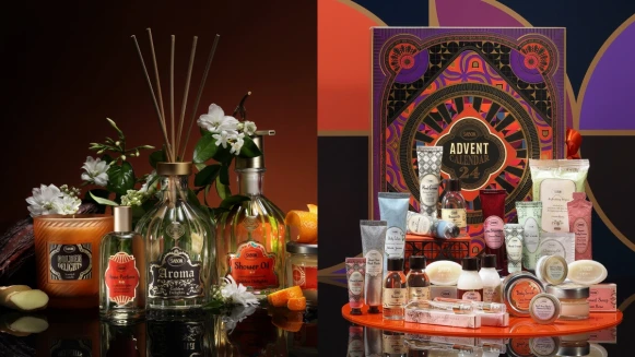 SABON 2021聖誕流金年華系列，特調柑橘巧克力香氣讓歲末甜蜜又幸福