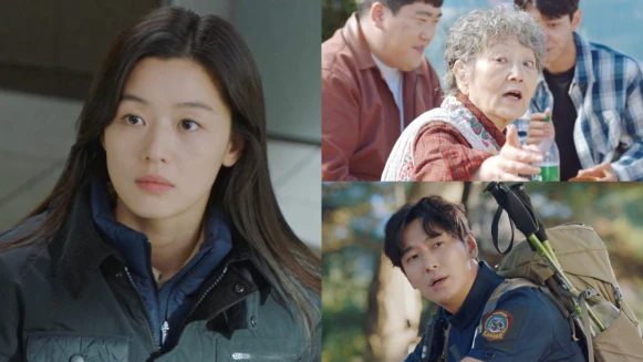 《智異山》第2集收視持續上升！少女顏值 全智賢 與「坎離奶奶」相依為命？朱智勛 遇劫難，最後兩分鐘竟變恐怖片！