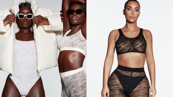 Fendi X金卡戴珊聯名系列來了！從內衣到羽絨衣都有，再兩週就開賣、台灣買得到