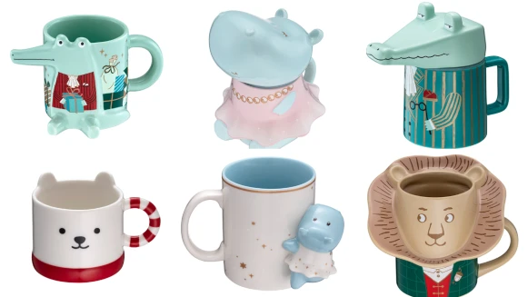 星巴克2021聖誕杯太萌了！不只鱷魚馬克杯，還有寶寶藍河馬杯太想收