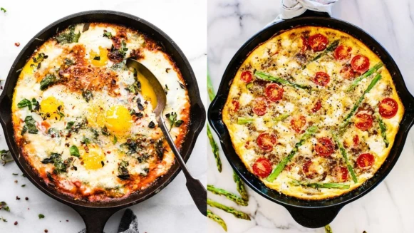 鮭魚菠菜烘蛋、雜蔬雞胸肉烘蛋，2道低脂高蛋白的美味烘蛋食譜來了！