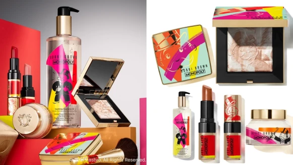 Bobbi Brown 2021聖誕Monopoly地產大亨聯名彩妝,人人都是美妝大富翁