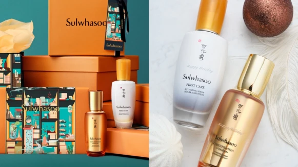 雪花秀2021聖誕藏寶閣處處藏驚喜，潤燥精華還能客製化刻字