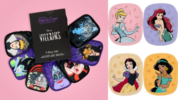 Makeup Eraser卸妝巾x迪士尼聯名,從白雪公主、小美人魚到反派烏蘇拉、壞皇后通通有