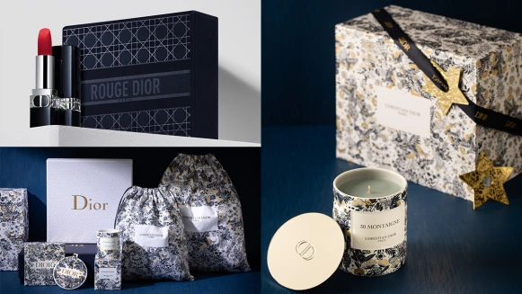 DIOR奢華爆表「藍星高訂絲絨禮盒」真的好燒!頂級系列珍藏版花蜜乳霜、拿出來令人稱羨的Miss Dior旅行組、療癒居家的香氛世家蠟燭全需收啊~