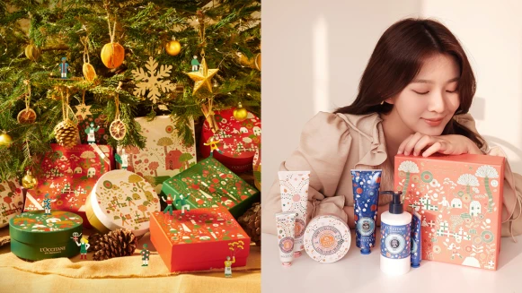 南法禮物工坊的窩心禮物～有歐舒丹豐收乳油木冷天也暖呼呼～好想將療癒身體霜、護手霜、禮盒都送給心愛的人！