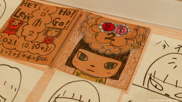 奈良美智相約在冬季!南美館最終站《微熱少女》逾180件作品和台南隔離新畫壓軸特展,好好說再見!