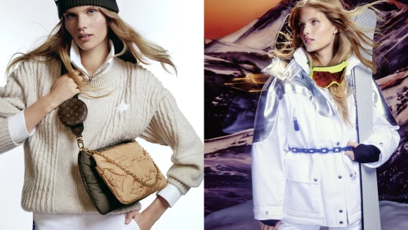 LV全新滑雪系列Monogram老花變雪花，3大經典包換新衣，還有200套限量滑雪板