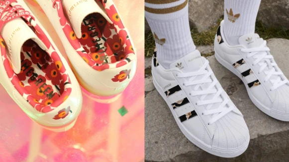 adidas Originals再聯手芬蘭國寶品牌Marimekko，推出罌粟花圖案Stan Smith、Superstar