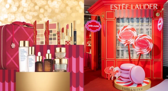 2021雅詩蘭黛聖誕巡迴糖果屋:扭蛋、拍貼機、2折組合,澎派組合超划算!