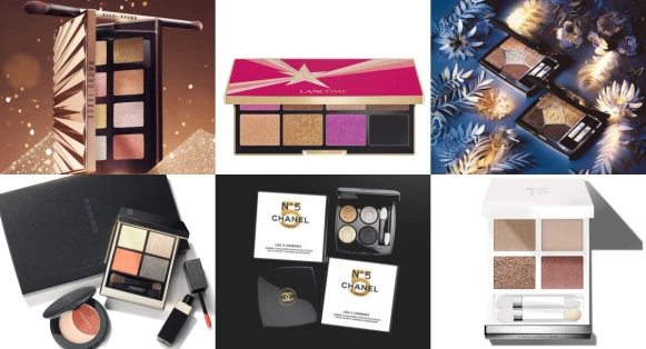 2021聖誕眼影13品牌盤點:限定選色+壓紋,日常、派對眼妝就靠它們