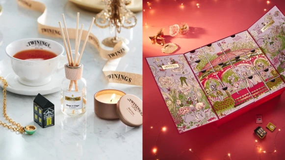 TWININGS唐寧茶2021聖誕倒數月曆限量登場！從經典茶包到香氛蠟燭一次擁有