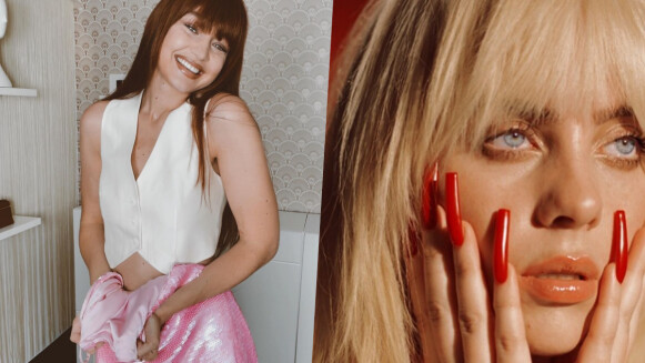 2022瀏海趨勢:復古系線條瀏海回歸!看Lady Gaga、Gigi Hadid示範