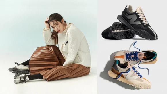 不只音源無敵，私服風格更是出色的IU，跟著她穿上最新NB復古未來鞋款XC-72，釋放妳的2022時尚高端氣場！