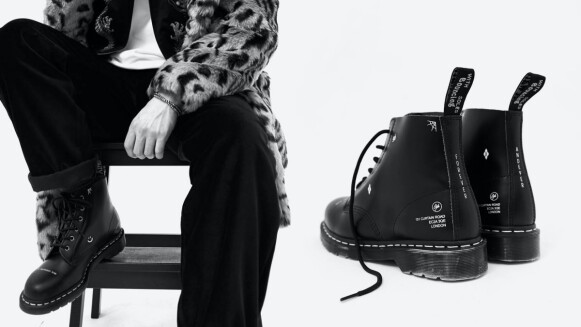 Dr. Martens攜手英國潮流選品店GoodHood，打造率性黑白馬汀靴