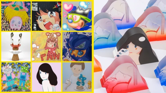 「KAWAII ART 2021 潮萌藝術展」台北十天限定登場九大國際鬼才藝術家,讓可愛於日常療癒生長!