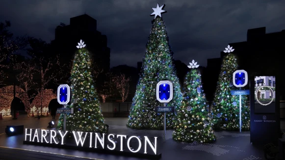 2021絕美聖誕打卡點+1！海瑞溫斯頓聖誕樹裝置藝術地點與展出時間