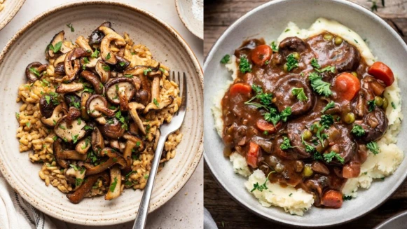 辣椒炒香菇/山藥炒香菇/綠花椰菜爆炒香菇，3道低脂香菇家常菜食譜來了！