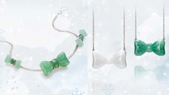 林曉同設計師珠寶 玉蝴蝶結化為幸運符碼 2021聖誕佳節為心愛的人繫上幸運祝福