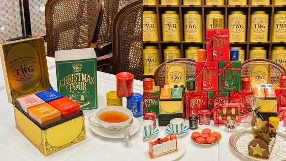 2021聖誕大餐推薦！TWG Tea耶誕限定套餐、茶香馬卡龍、茗茶音樂禮盒絕美登場