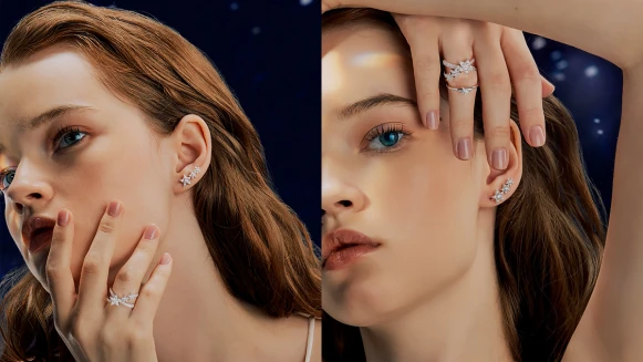 My Lucky Stars我的幸運璀璨星光！讓幸運星照亮2022，穿戴上Hearts On Fire Illa限量系列展現自信閃耀